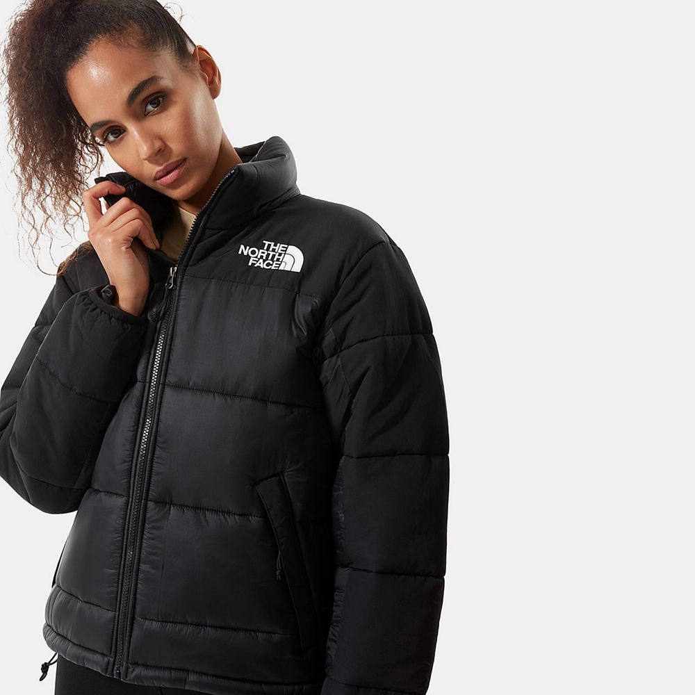 The North Face Insulated Jacket Womens Australia - The North Face Himalayan Black (GXL-917420)